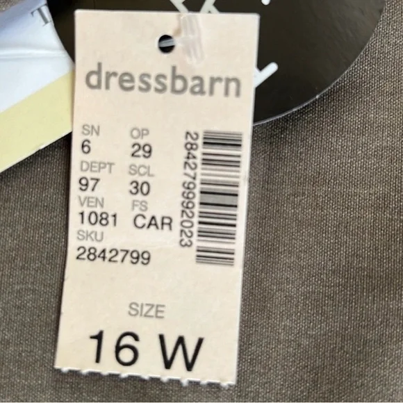 Dress Barn Brown Women's Trousers - Picture 6 of 7